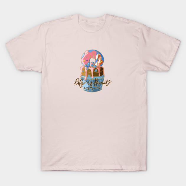 cupcake life sweet T-Shirt by MAYRAREINART